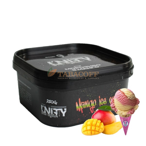 Табак для кальяна Unity 2.0 Mango ice cream (Мороженое с манго) 250 гр